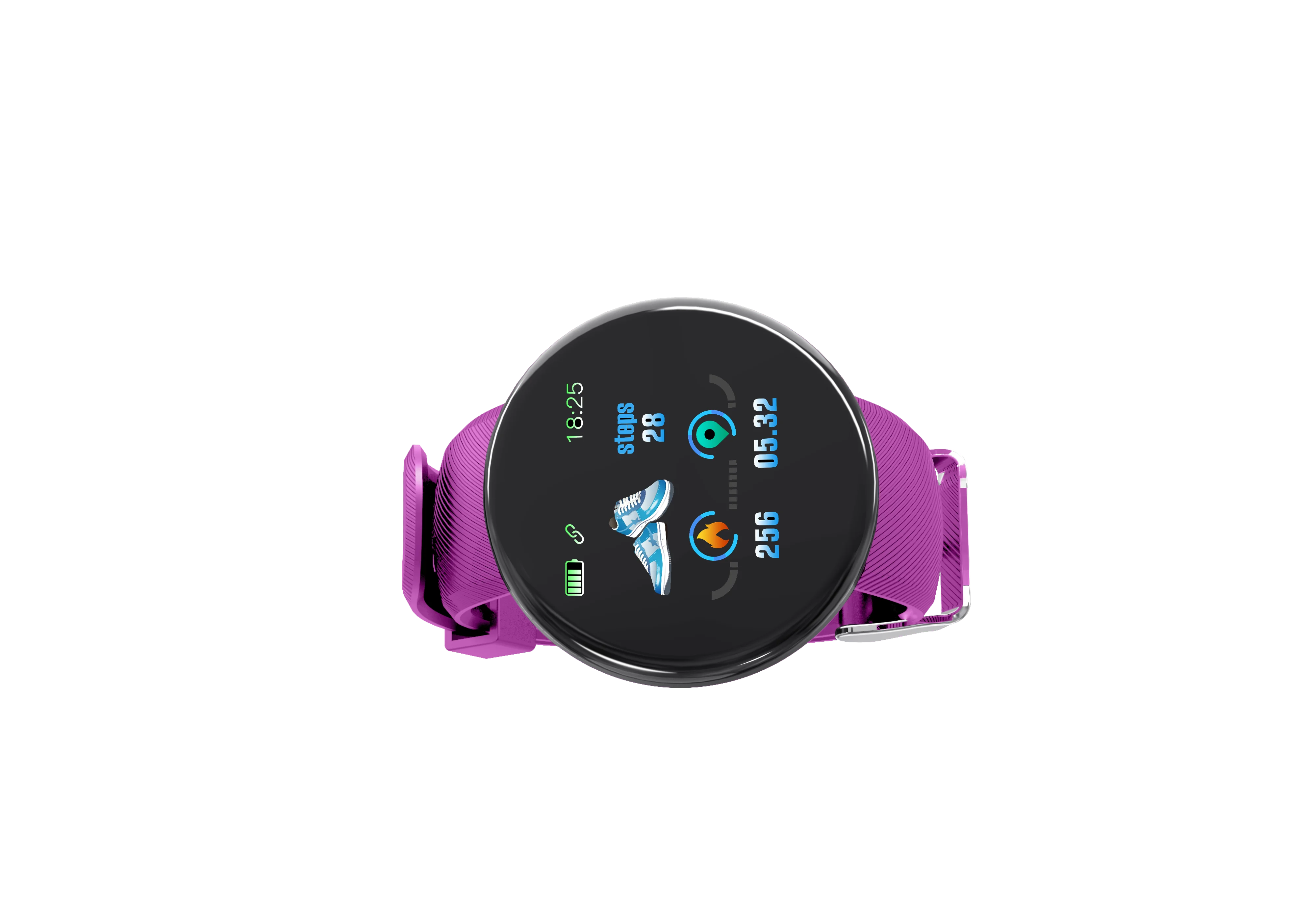 D18 умный браслет с измерением давления Smartband кровяное давление пульсометр водонепроницаемый цветной экран умный Браслет