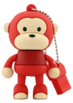 Usb 2.0 Usb флеш-накопитель обезьяна мини мультяшный флеш-накопитель 32GB Usb флэш-диск 4GB 8G 16G 64G 128G флеш-карта памяти Флешка 256GB Usb флешка - Цвет: Usb 2.0