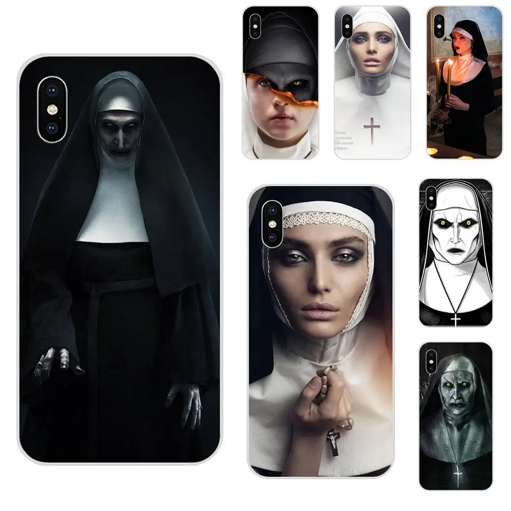 Для samsung Galaxy Note 5 8 9 S3 S4 S5 S6 S7 S8 S9 S10 5G mini Edge Plus Lite Soft Mobile The Nun Movie|Чехлы-накладки| |
