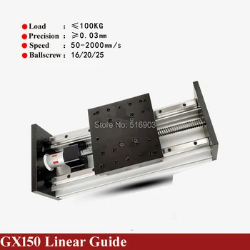 

1400mm Effective Stroke 1605 1610 16mm Ballscrew Linear Guide Rail Moving Table Slide Module Motion CNC 3D Printer Parts