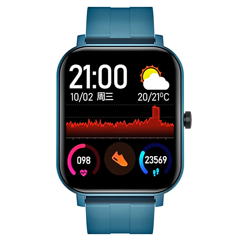 Timewolf Smart Watch Blood Pressure Oxygen Heart Rate Ip68 Smartwatch
Men 2020 Smart Watch For Android Phone Iphone IOS Xiaomi