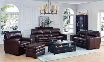

Italian leather sofa set for living room furniture modern sofa design 3 pcs