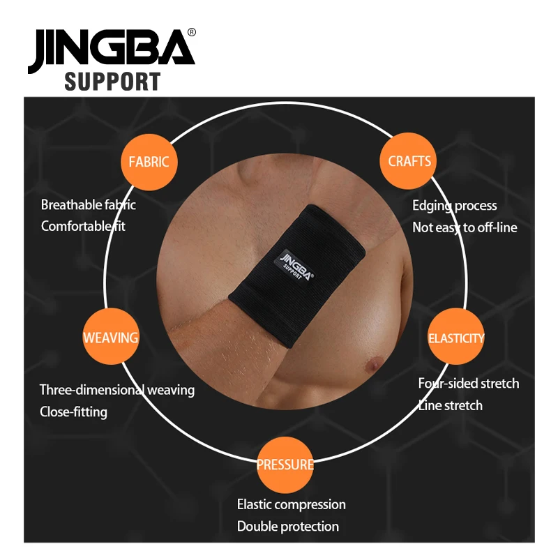 Weightlifting Bandage Wristband Support boxing hand wraps hand band bandage support Tennis Hand Ankle Brace 1PCS