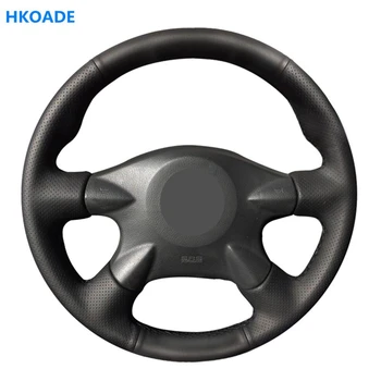 

DIY Black Non-slip Artificial Leather Steering Wheel Cover for Infiniti M45 2003-2004 Renault Samsung SM3 2005 Nissan Almera N16