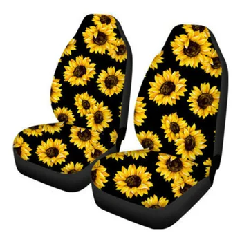 

Universal Car seat cover Steering Wheel Sunflower Non-slip Comfortable