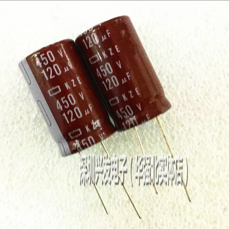 450v120uf высокочастотное низкое сопротивление долгий срок службы прямой штекер