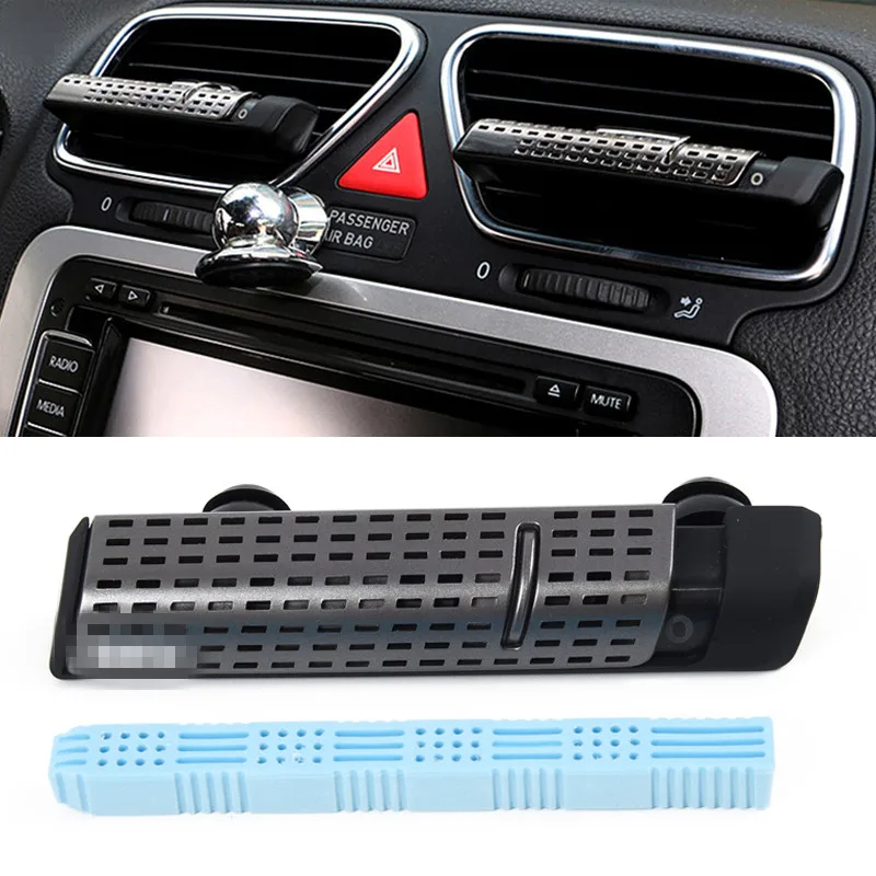 

Car Natural Air Freshener Fragrance Stick Holder For BMW Replaces Fragrance Natural Air Starter Kit Aluminum Alloy Accessories