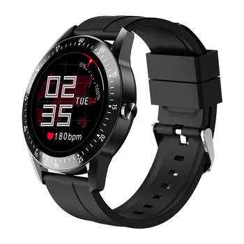 

Bakeey S11 1.3inch Full-touch Screen Heart Rate Blood Pressure Oxygen Monitor Weather Push Brightness Control Smart Watch