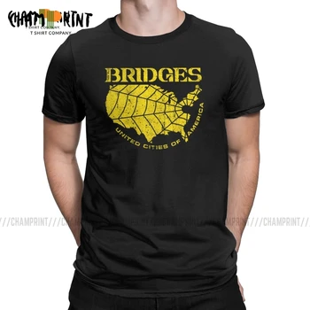

Death Stranding Bridges UCA T Shirts Men Pure Cotton Vintage T-Shirts Round Neck Tees Short Sleeve Clothing Birthday Present