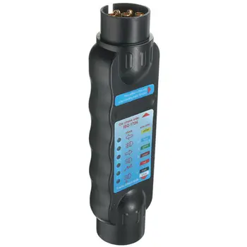 

Approx. 20 X 6 X 4 Cm Tester Plug Trailer Caravans Vehicles Circuit Tester Wiring Portable Outdoor Living Voltage 12V