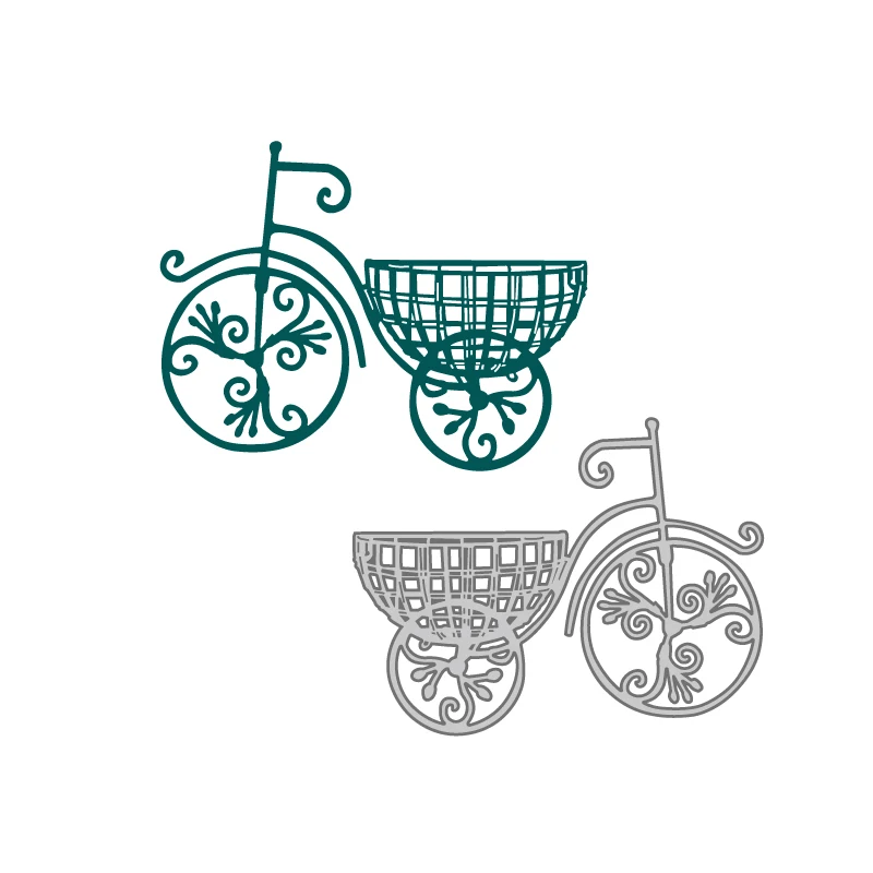 

New Design Craft Metal stencil mold Cutting Dies lovely baby carriage scrapbook die cuts Album Paper Card Craft Embossing