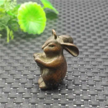 

Chinese Zodiac Rabbit Pure Copper Temple Worships Buddhist Incense Inserts Incense Burner Tea Ceremony Accessories Tea Pet