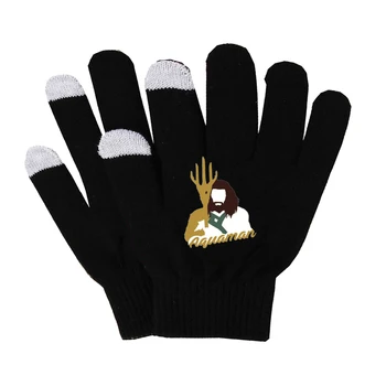 

Anime Aquaman Gloves Cotton Warm Gloves Non-slip Touch Screen Gloves breathe freely gloves woman man finger gloves