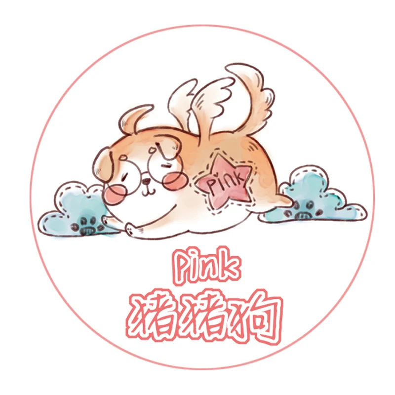 35 мм* 3 м милый маленький Очаровательное животное Lazy Dog Kawaii лента для декорации Washi DIY планировщик для скрапбукинга маскирующая лента Escolar