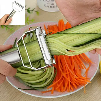 

New Manual Vegetable Slicer Chopper Slicer Lemon Cheese Grater Stainless Steel Potato Chips Cutter Handheld Kitchen Tool