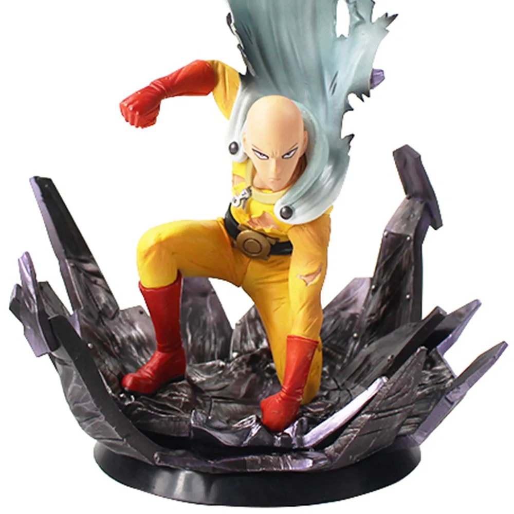 24cm ONE PUNCH MAN Saitama Anime Cartoon Action Figure PVC toys