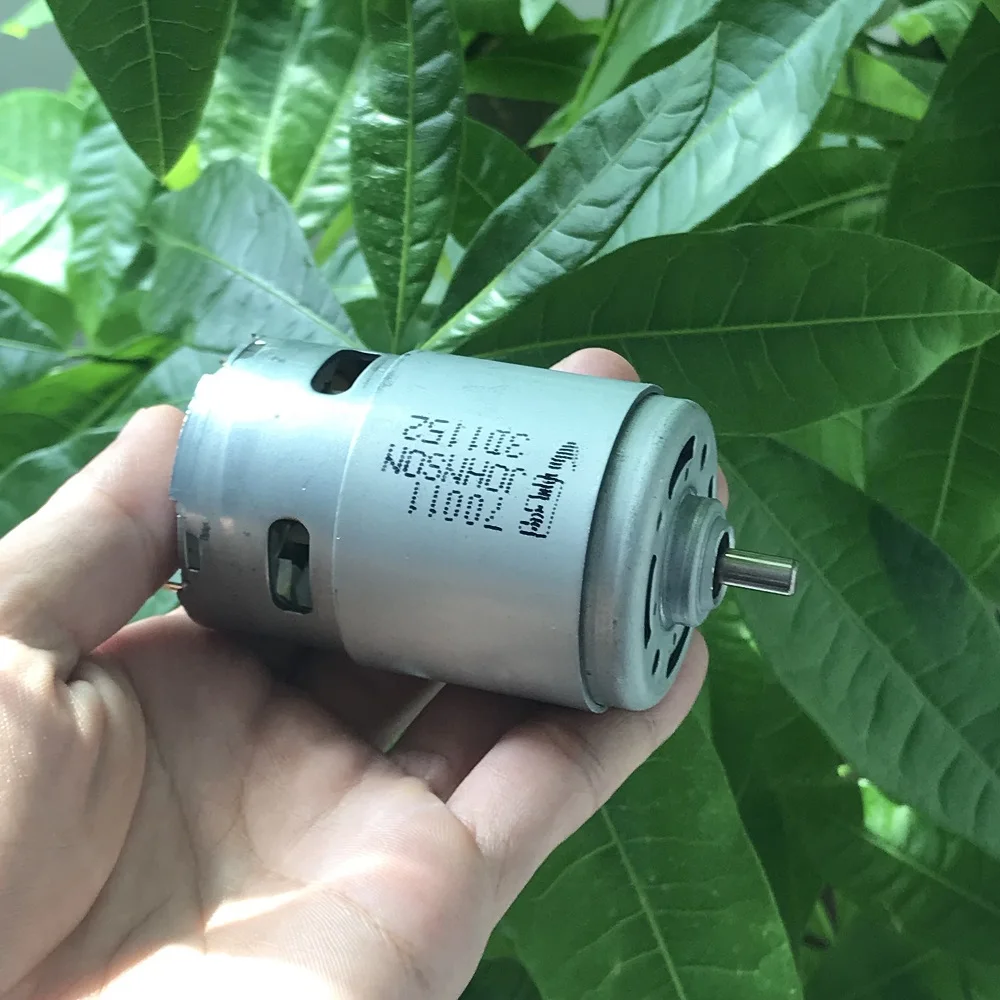 Двигатель JOHNSON 70011 RS-775 мощности с охлаждающим вентилятором DC 12V-24V 18V 15000RPM высокая