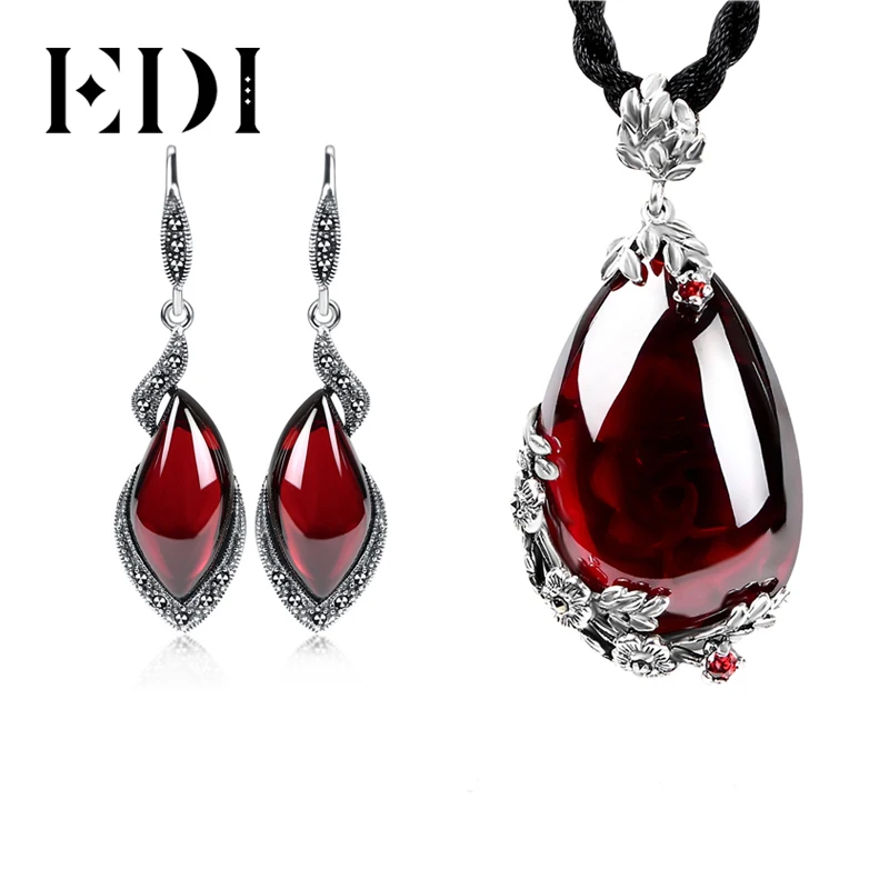 Женский комплект из колье и серёг серебра 100% пробы|jewelry sets|earrings necklace jewelry setearrings for |