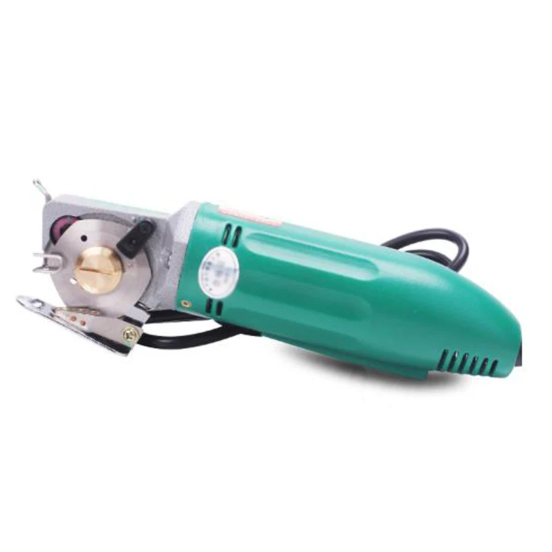 

56W Electric Scissors Cable Plug Auto Cutter Leather Fabric Cutting Machine Automatic Rebound Sharpening Tools