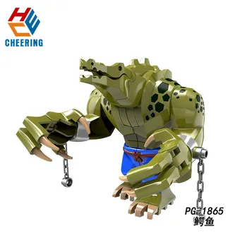 

Building Blocks Cartoon Elephant Figures Cute Animal Big Size Collection Crocodile Bricks Christmas Toys For Children PG1865