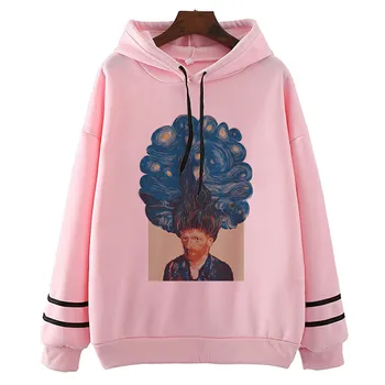 

Funny De Hairednacht Hoodies Women Harajuku Ullzang Hoodies 90S Printed Hoodie Grunge Korean Style Top Sweatshirt