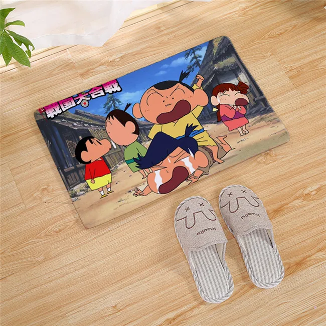 23 Мультяшный карандаш Shinchan с принтом домашний коврик стелька кухонный ковер крытый Открытый Добро пожаловать ванная комната Противоскользящие коврики 80 см - Цвет: 23
