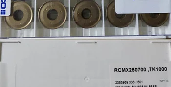 

10PCS TOOLS CARBIDE INSERT RCMX250700 TK1000