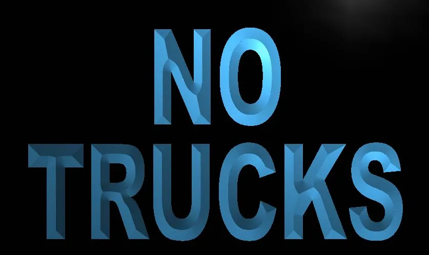 Светодиодный неоновый светильник M853 No Trucks