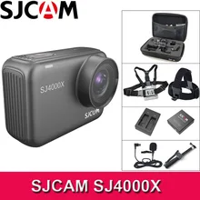 SJCAM SJ4000X экшн-камера WiFi 4K 24FPS 10m Корпус Водонепроницаемый Спорт DV 2,33 сенсорный экран 1080P HD Открытый стабилизатор гироскопа камера