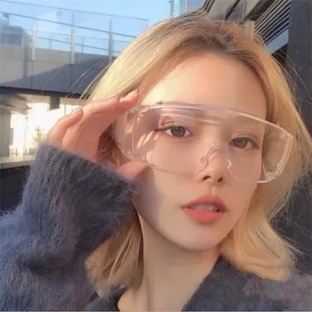 

20pcs PC-Safety Glasses Eye Protection Anti-Dust Impact-Proof For Lab Goggles Transparent Eyepiece Chemical Gafas Proteccion