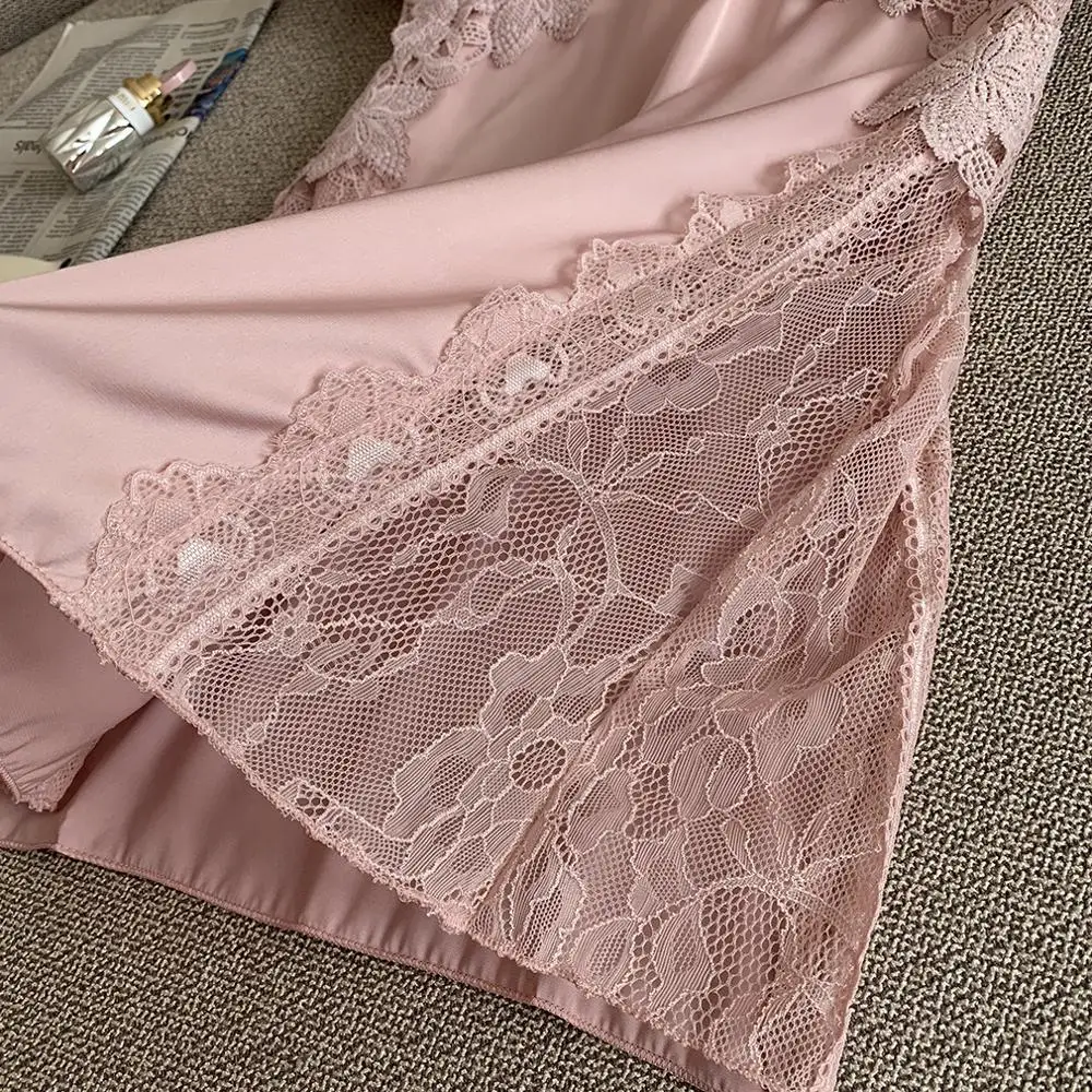 Пижама JRMISSLI женская шелковая с эластичной талией|Комплекты пижам| |