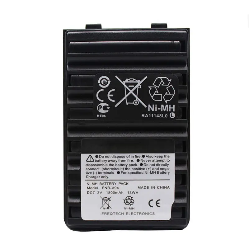 FFYY-Fnb-V94 Fnb-83 металл-гидридных или никель Батарея для Yaesu Ft-270R Ft-60R Vertex Vx-160 Vx-168 Vx-180 Vx-210 Vxa-220 Vx-414 Vx-417 Hx-370S Hx-2