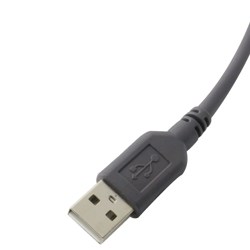 2m/6.6ft Schwarz USB Kabel für Symbol Barcode Scanner LS1203 LS2208 LS4208 