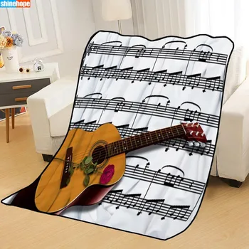 

Custom Guitar Blankets for beds throw blanket soft blanket summer blanket anime blanket travel blanket