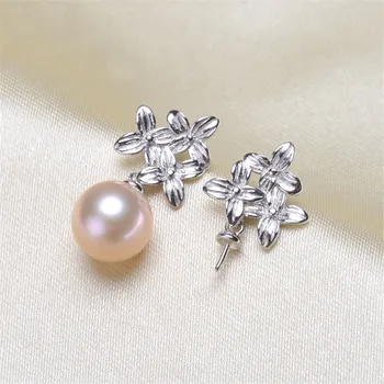 

Pearl Earrings fittings factory diy jewelry making Earrings Base Settings Gold Filling Classic Earrings Findings for Women charm