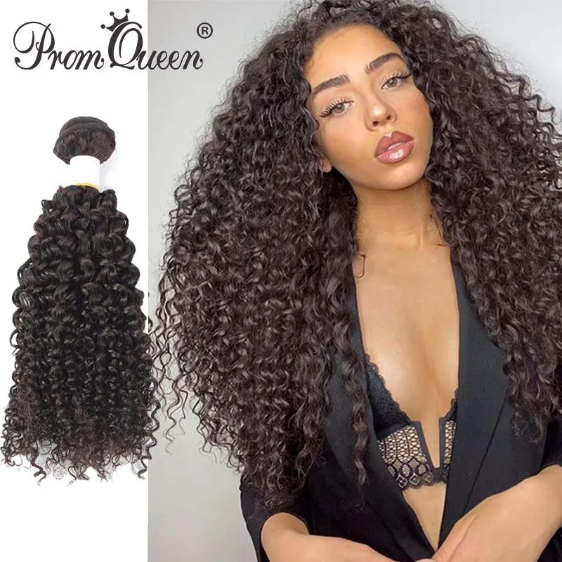 Малазийские человеческие волосы Promqueen Remy волнистые пучки кудрявые 100%