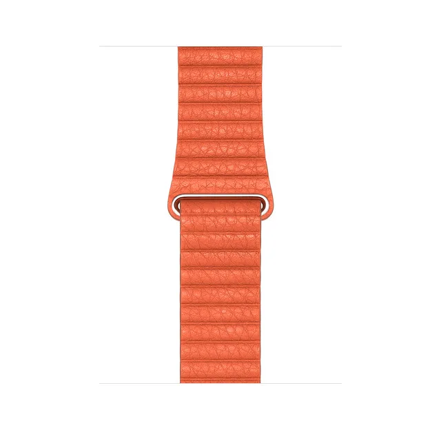 sunset 42 мм, 38 мм, версия кожаный ремешок для наручных часов Apple watch, ремешок 4 44 мм 40 мм наручных часов iwatch, correa 3/2/1 браслет ремешок Магнитная застежка ремешок на запястье - Цвет ремешка: sunset
