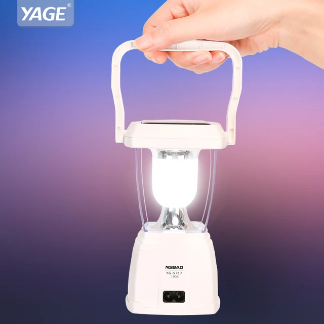 US $12.03 Solar Portable Lantern Dimmable 500mAh Rechargeable Battery Outdoor Lampe 4pc LED Camping Tent Ligh