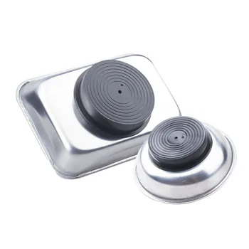 

Dish Magnet Tray Organizer Stainless Steel Tool Silver Set Accessories High Quality Tool Parts