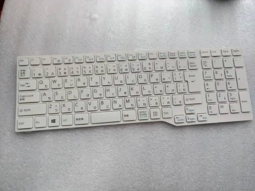 Клавиатура для ноутбука fujitsu AH544 AH564 AH574 AH53M AH42 AH555 AH42/S jp - Цвет: Белый
