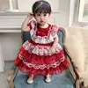 White Wedding Satin Princess Baby Girls Dress Bead Bow Birthday Evening Party Infant Dress for Girl Gala Kid Clothes 2 8 10 Year ► Photo 2/6