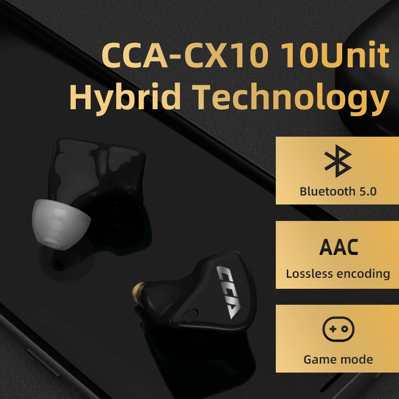 AK CCA CX10  Wireless Earbuds Bluetooth 5.0