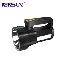 

60W rechargeable lithium battery ABS explosion-proof shell 2000m irradiation distance waterproof flashlight for mountaineering