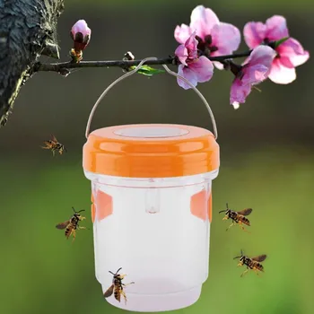 

Solar Powered Wasp Trap with UV LED Light Bee Traps Yellow Jacket Traps H0826