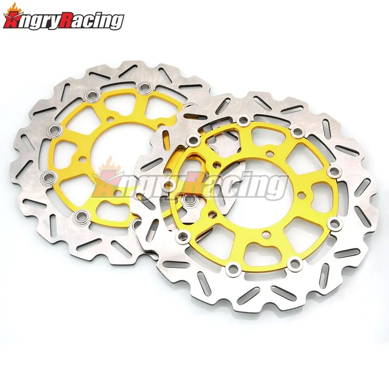 Motorcycle Front Brake Disc Rotors For Suzuki GSXR 600 750 GSXR600/750 2006-2007 K6 K7 GSXR1000 2005-2008 K5 M109R INTRUDER 1800 |