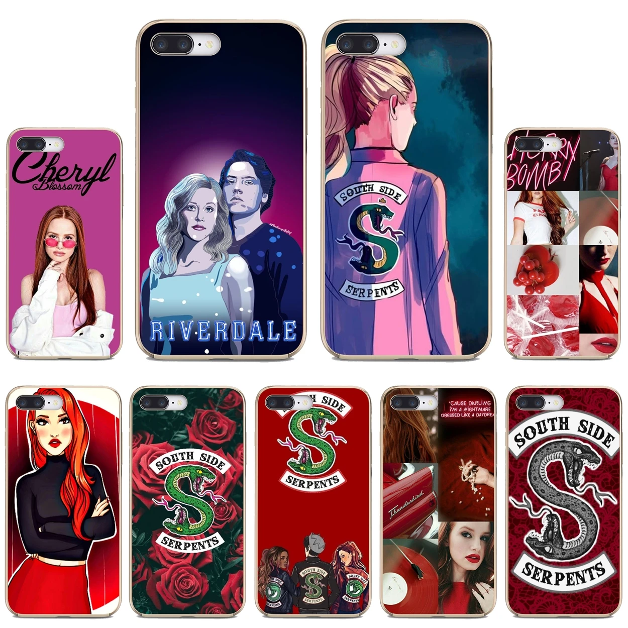 For Huawei P30 P40 P20 P7 P8 P9 P10 Lite Plus Pro 2015 2016 2017 Mini tv-riverdale-cheryl-blossom Soft Skin Cover | Мобильные