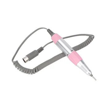 

Professional Nail Drill Handle Handpiece for Electric Nail Manicure Pedicure Machine 202 (Silver & White)