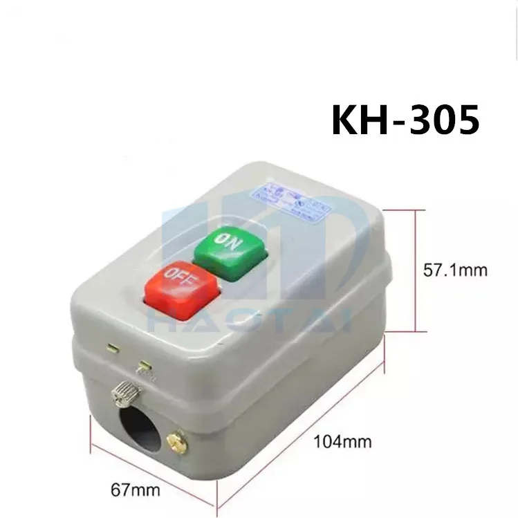 KH-305 Кнопка прямого запуска 3P 30A/250V 20A/380V