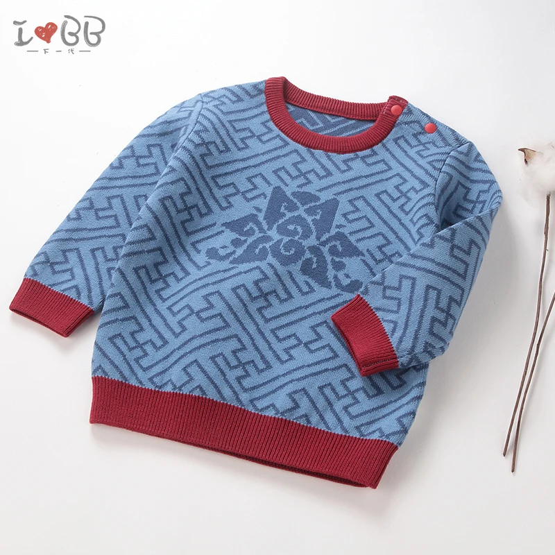 Детский зимний свитер, футболка, футболки с длинными рукавами, теплая одежда для малышей, вечерние топы для улицы