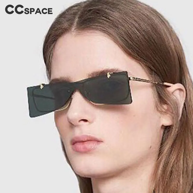 

47174 Square Flip Cover Sunglasses Men Women Personality Punk Sun Glasses UV400